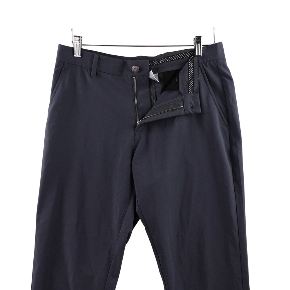 PRIMO Men's Charcoal Gray Golf Pants Size 32‎ Regular Zipper Ankle Performance